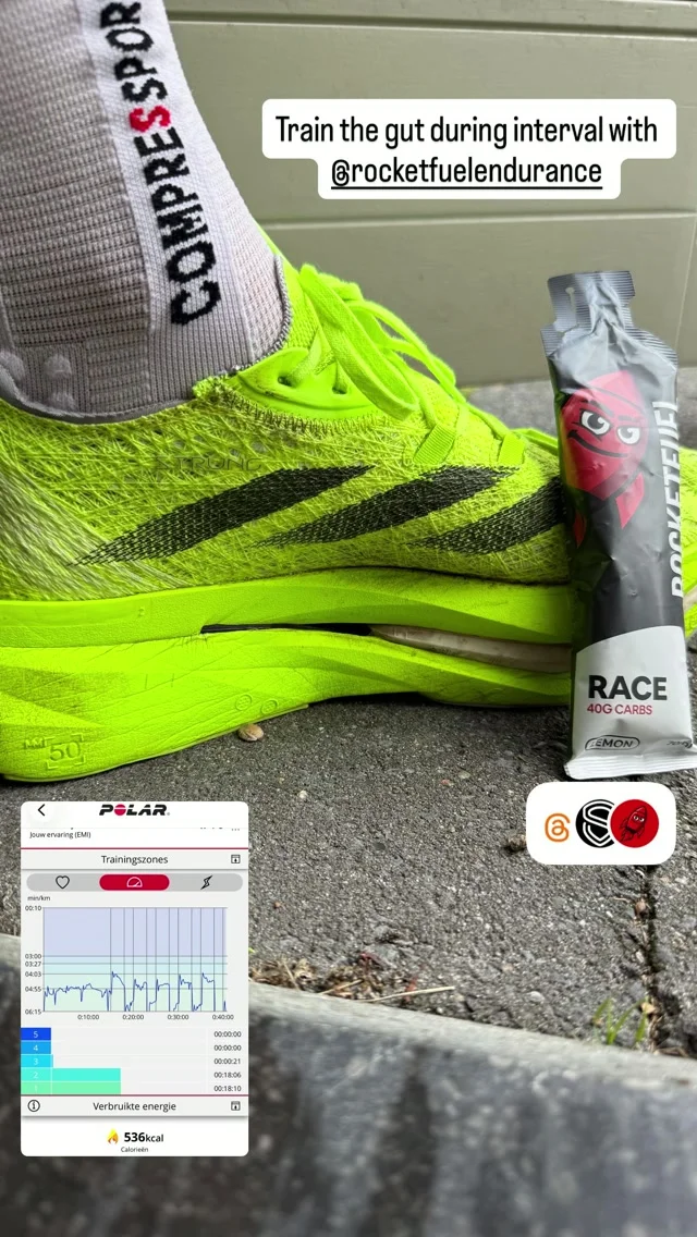 Raynaud shows RocketFuel in his training routine
